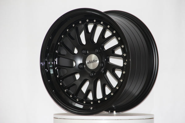 SK1-T Satin Black / Gloss Black Lip