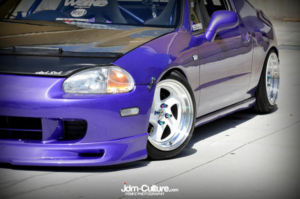 KR1 White Machined Lip