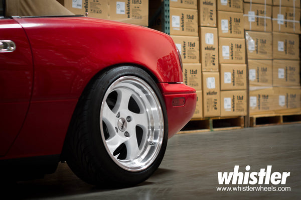 KR1 White Machined Lip