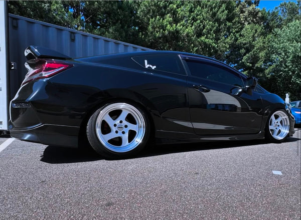 KR1 White Machined Lip