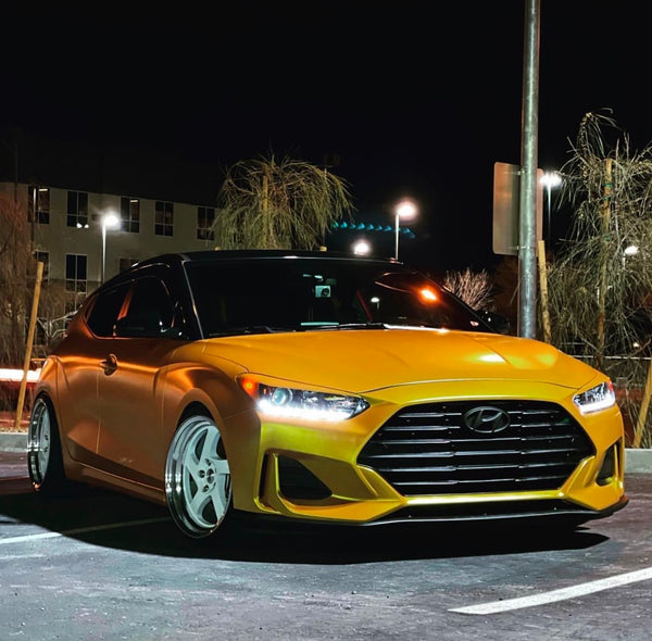 KR1 White Machined Lip