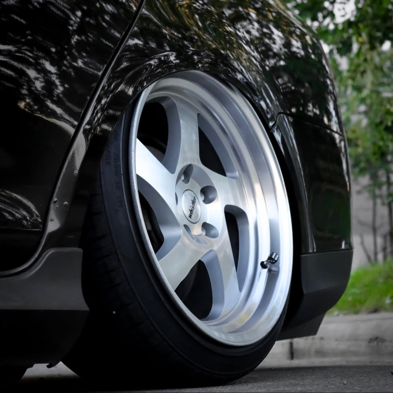 KR1 Machined Silver - Whistler Wheels