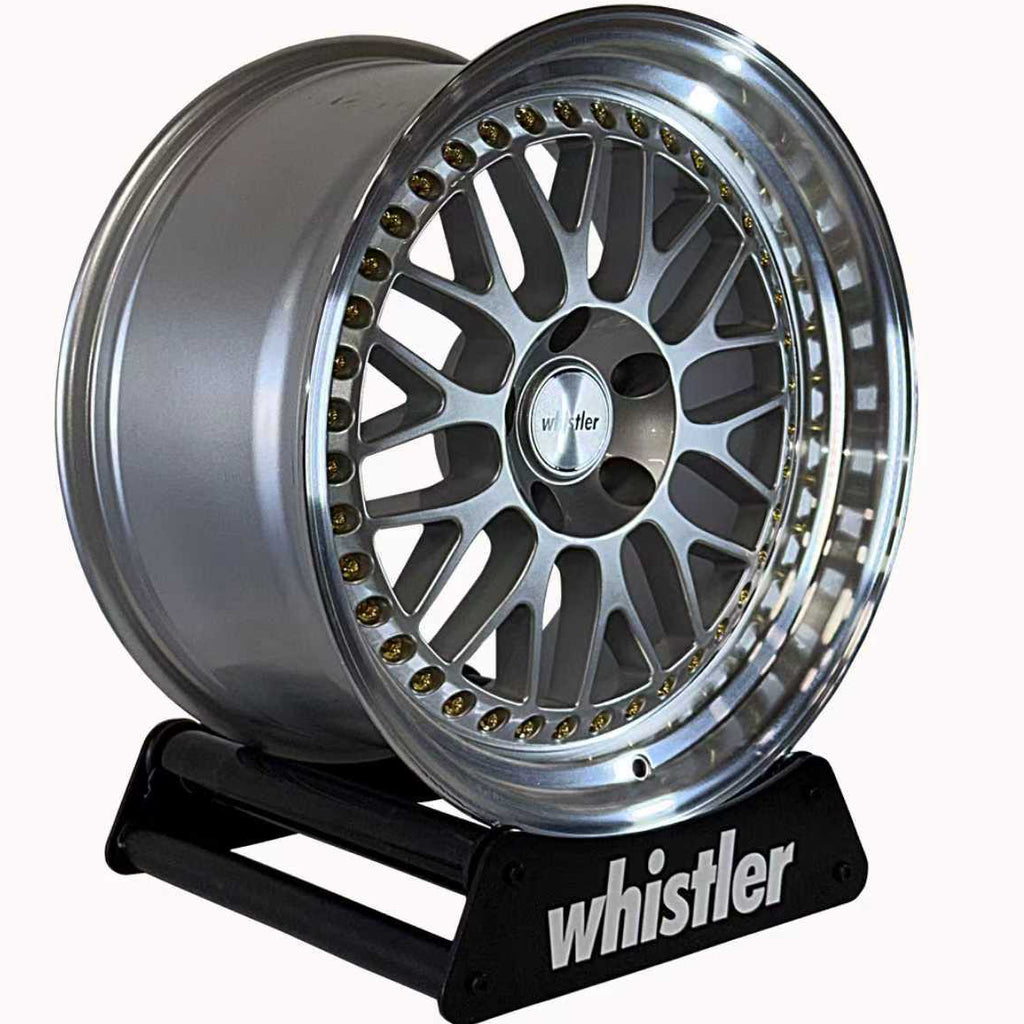 SK10 Silver/Machined Lip - Whistler Wheels