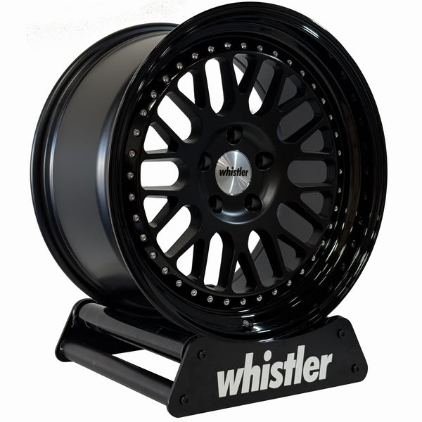 SK1 Satin Black Face / Gloss Black Lip