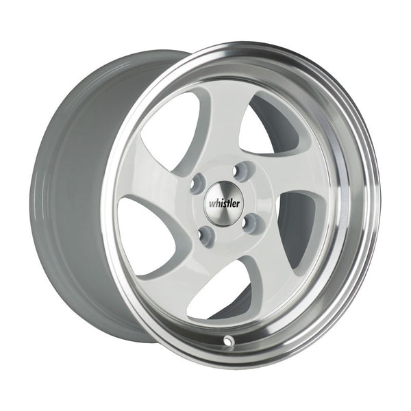 KR1 White Machined Lip